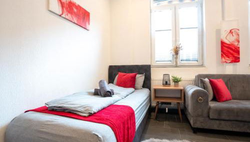 Serviceroom24 - Space in Recklinghausen Hoch WLAN - Smart-TV - 24-7 Check-in und Küche - Foto 4