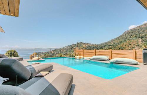Rooftop villa in Lavandou, panoramic view - Foto 9