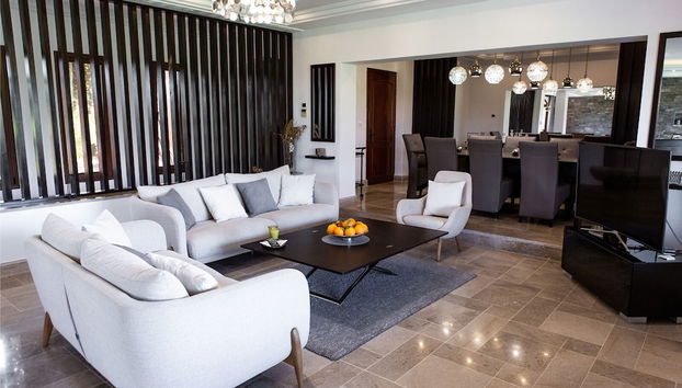 Zona de estar del vestíbulo