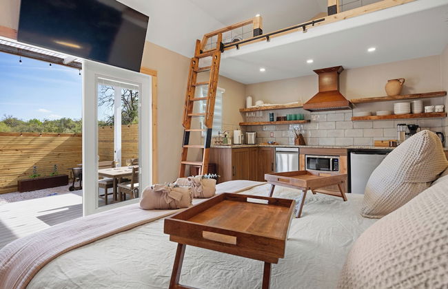 Secluded Luxury Couples cabin Sauna Pool - Foto 2