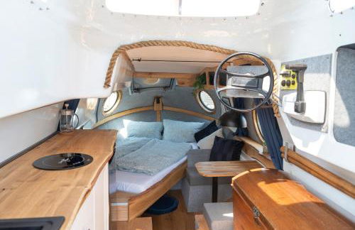 Ausgbebautes Rettungsboot ARDSCHE NOAH - Foto 6