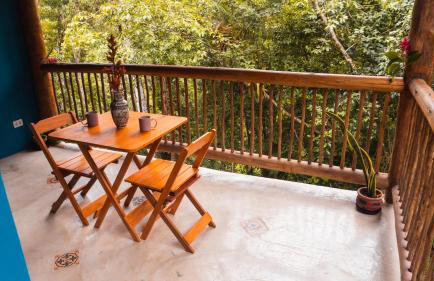 Ecocasa azul - Chalé na mata - Foto 48