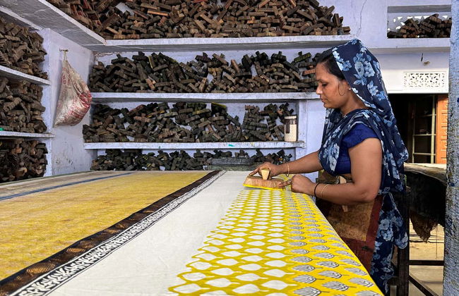 Traditional Printmaking Workshop in Jaipur - Foto 3