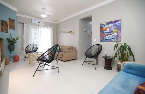 Apartamento Praia do Tombo Guarujá 120m do mar - Foto 60