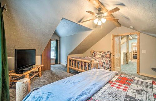 Garden Valley Cabin with Loft and Large Deck! - Foto 21