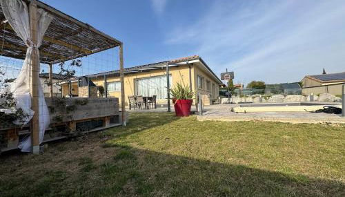 Maison piscine vue Cité Carcassonne - Foto 3, Garden