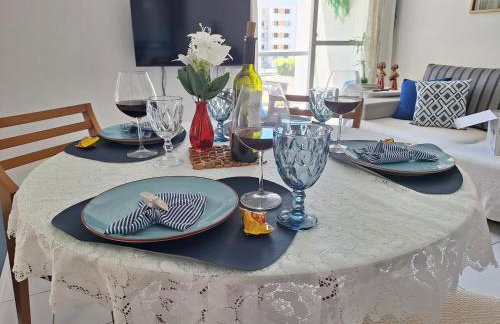 Ajuflat- Seu lar perto da Praia e da Orla de Atalaia com Ar condicionado e piscina - Foto 69