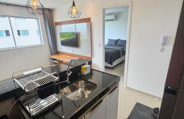 AP completo próx ao Shopping com piscina, garagem e ar - Foto 12