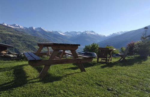 La Plagne Chalet cosy calme proche valée - Foto 16