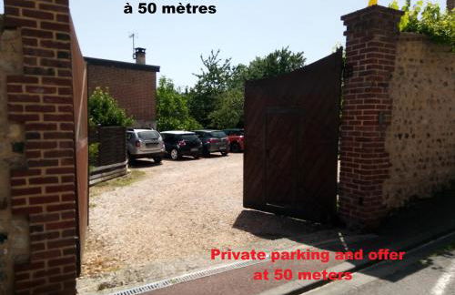 -Parking privé -La BATISSE -Coeur historique - La Clef de Honfleur - Foto 7