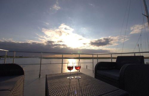 Hausboot Fjord Luna mit Biosauna in Wendtorf - Foto 5