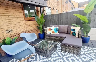 Bright 3BR + Patio - Foto 3