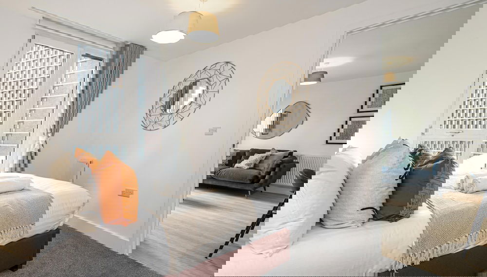 Designer Flat Near City Centre - Foto 1, Habitación