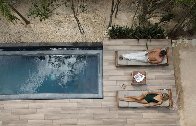 Aparthotel in Tulum with swimming pool and garden - Photo 61