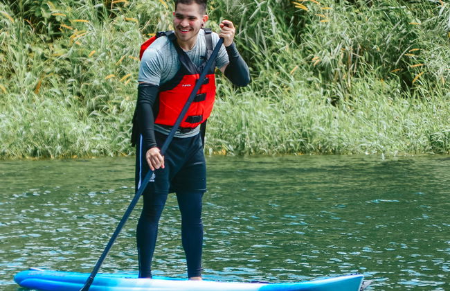 Paddle surf na lagoa Arenal - Foto 1