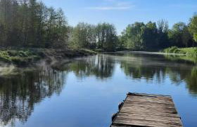 Brzozowa skarpa - dom nad jeziorem przy Suntago - Foto 14