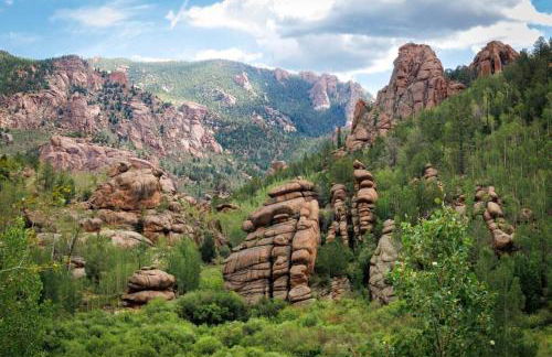 Modern A-frame w/ hot tub + view - Foto 59