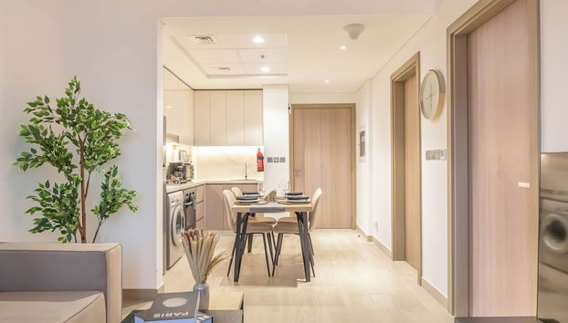 Classic 1BR In Azizi Riviera Meydan - Foto 3, Zona de estar