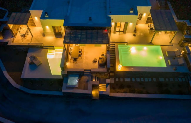 Phos Villas Tinos - Eos Villa Hot Tub Sea View - Foto 16