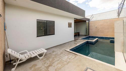 Casa Munique Maringa Com Piscina Ar Condicionado e Churrasqueira - Foto 4