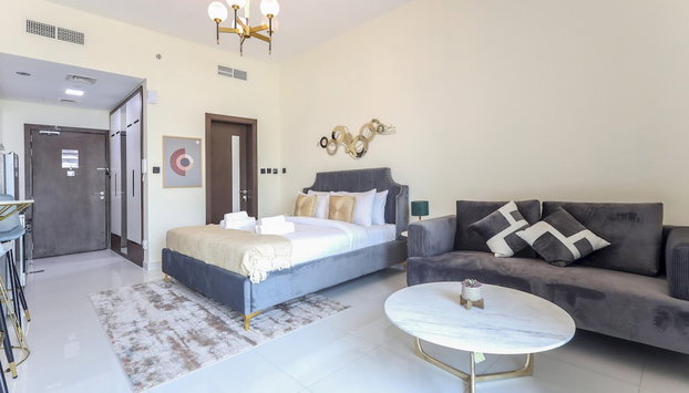 Elite LUX Holiday Homes - Sleek Urban Studio in Liwan Dubai - Foto 2, Habitación