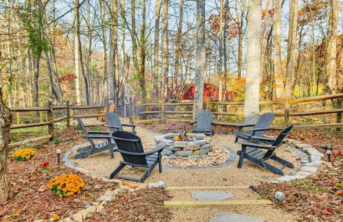 Hot Tub and Stone Fire Pit Smoky Mountain Oasis! - Foto 34