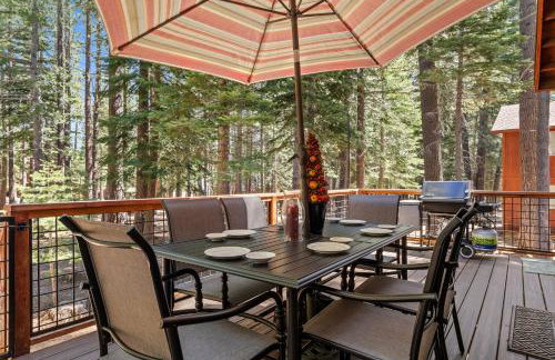 Tahoe Donner Cabin Level Driveway Sleeps 8 Fireplace - Foto 35