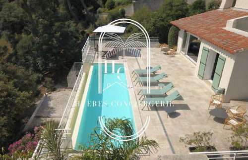 Villa Mont des Oiseaux Piscine Chauffée Clim Vue Mer By HC - Foto 12