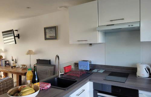 Tipoz'Immo - Le Cocon accès direct plage - chambre vue mer - animaux bienvenus - wifi inclus - linge inclus et lits faits - proche des commerces et des attractions touristiques - Foto 11