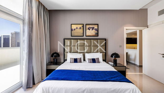 Bright 1BR Damac Majestine - Foto 2, Habitación