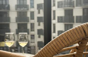 Green Baltic Portovo Family Apartment Near Old Town Balcony - Foto 13