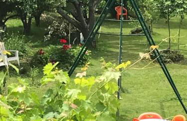 chambre et salle de bain privé s'ouvrant sur terrasse, jardin et cuisine d'été - Foto 13
