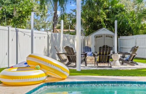 Family Oasis - Pool Hot Tub Games & Near Beach - Foto 46