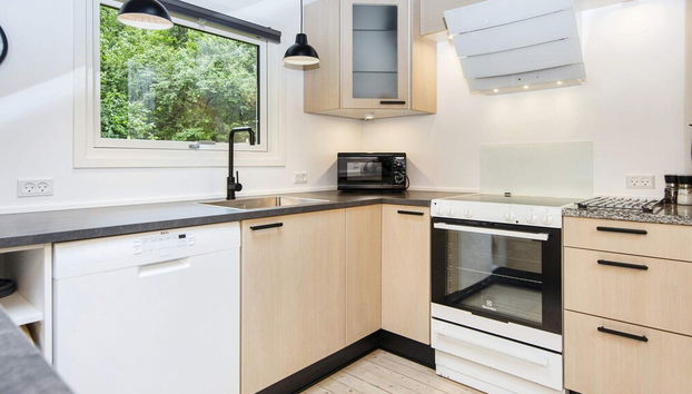 5 Person Holiday Home in Toftlund - Foto 5, Cocina privada