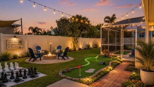 Venice Pool BBQ Mini Golf 3BR 2BA Sleep 12 - Foto 3