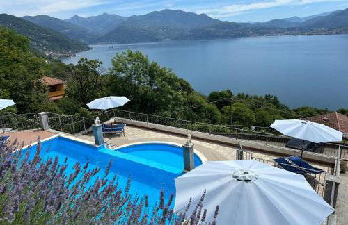 Lago Maggiore - Traumbalkon mit Seeblick & Pool und 2 SZ - Foto 17