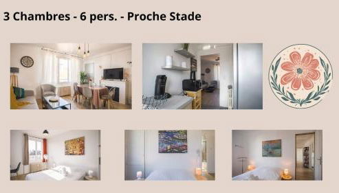 Le May Flower - 3 Chambres - Proche Centre-Ville - Foto 2