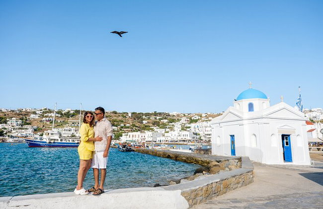 Sesión de fotos privada en Mykonos - Foto 18