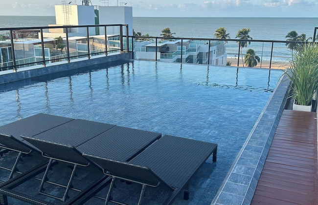 Melhores Flats - Fabuloso a 50m do mar - Foto 24