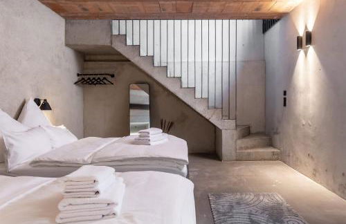 Concrete Loft Duplex -40sqm- near Antonplatz - Foto 1