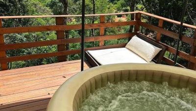 Cabana do Mato com ofurô e cesta para café da manhã - Foto 5