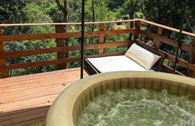 Cabana do Mato com ofurô e cesta para café da manhã - Foto 5