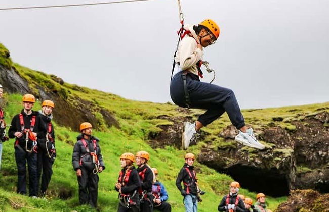 Zip line a Vík í Mýrdal - Foto 2