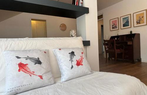 Große Loft- Wohnung Glück im Grünen - Foto 32