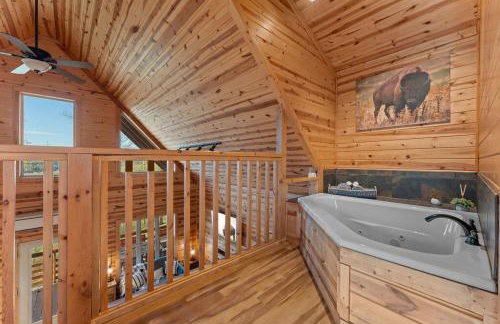 Cabin 5 Mtn View Cabin Near River with Hot Tub and Fire Pit - Foto 6