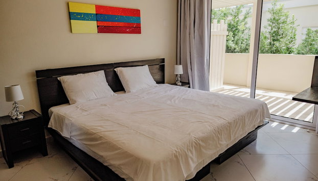 Charming 1-bedroom Apartment 2 km From Eagle Beach - Foto 2, Habitación