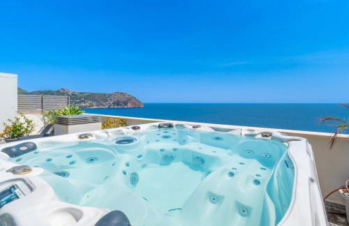 Can Ema, villa moderna con piscina frente al mar - Photo 34