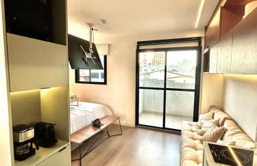 Moema URBAN Heaven - Piscina - Prox Metro - Prox Sh Ibirapuera - Cama Queen - Internet 500mbps - Ar cond - Cozinha completa - Academia - Churrasqueira - Foto 15