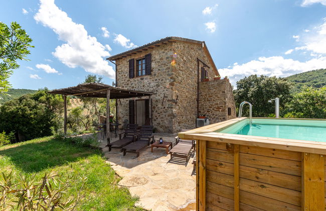 2 bedroom House in Cinigiano with private pool and garden - Photo 31