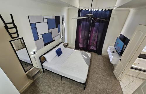 Galleria Comfort 3BR King Bed Private Jacuzzi and Garage - Foto 17